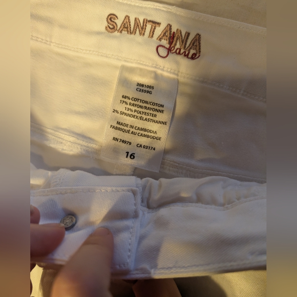 💥SALE💥Women's White Pants - Picture 3 of 5